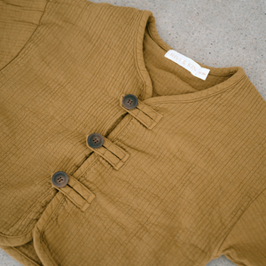 Quilted Jacket - Olive