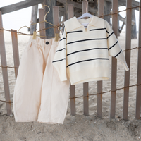 Bonfire Knit Pullover - Cream