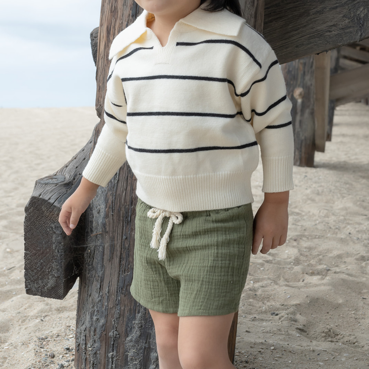 Bonfire Knit Pullover - Cream