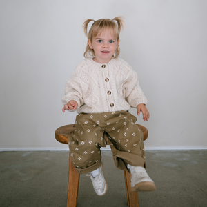 Heritage Cardigan - Cream