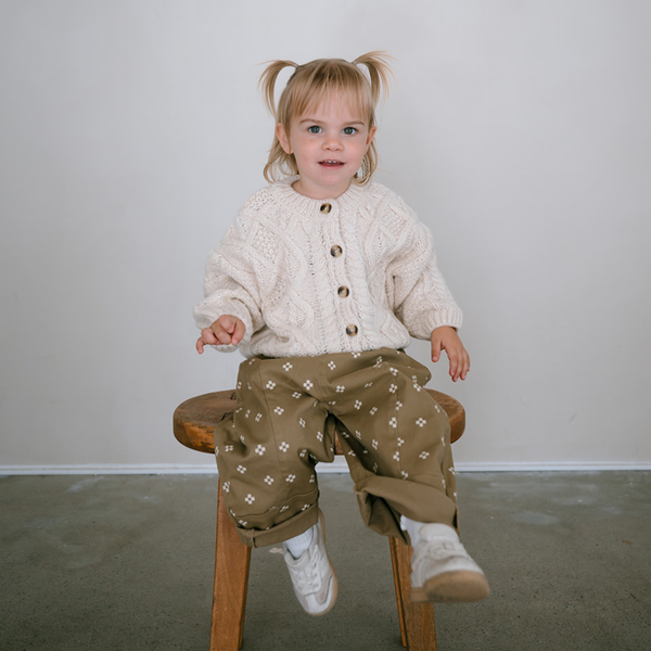 Heritage Cardigan - Cream