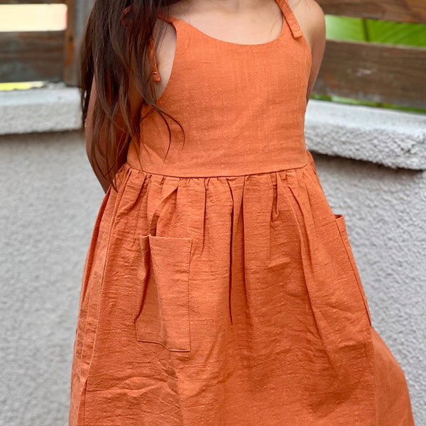 Seabreeze Dress - Rust