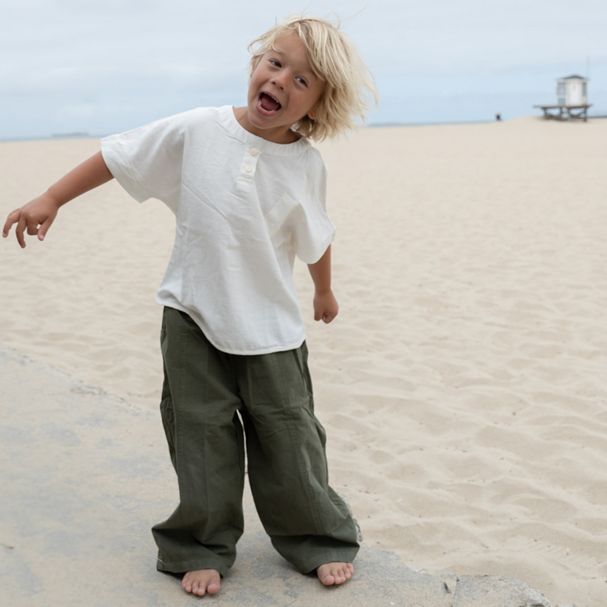Barrel Trousers - Mangrove