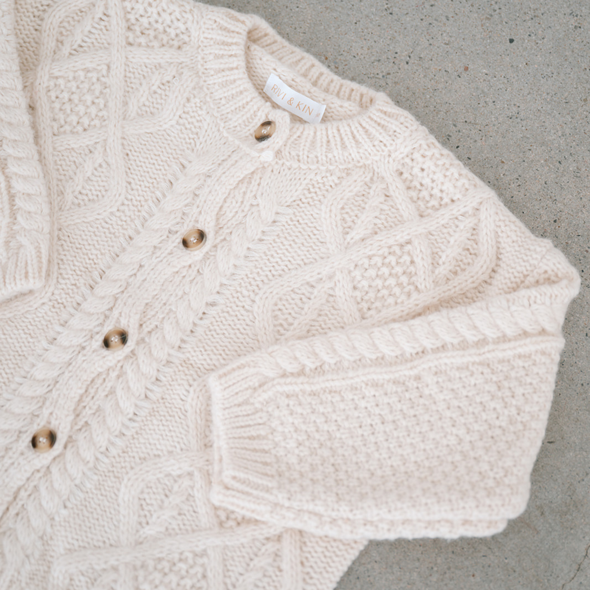 Heritage Cardigan - Cream