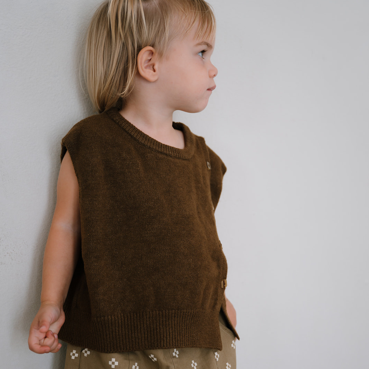 Boxy Sweater Vest