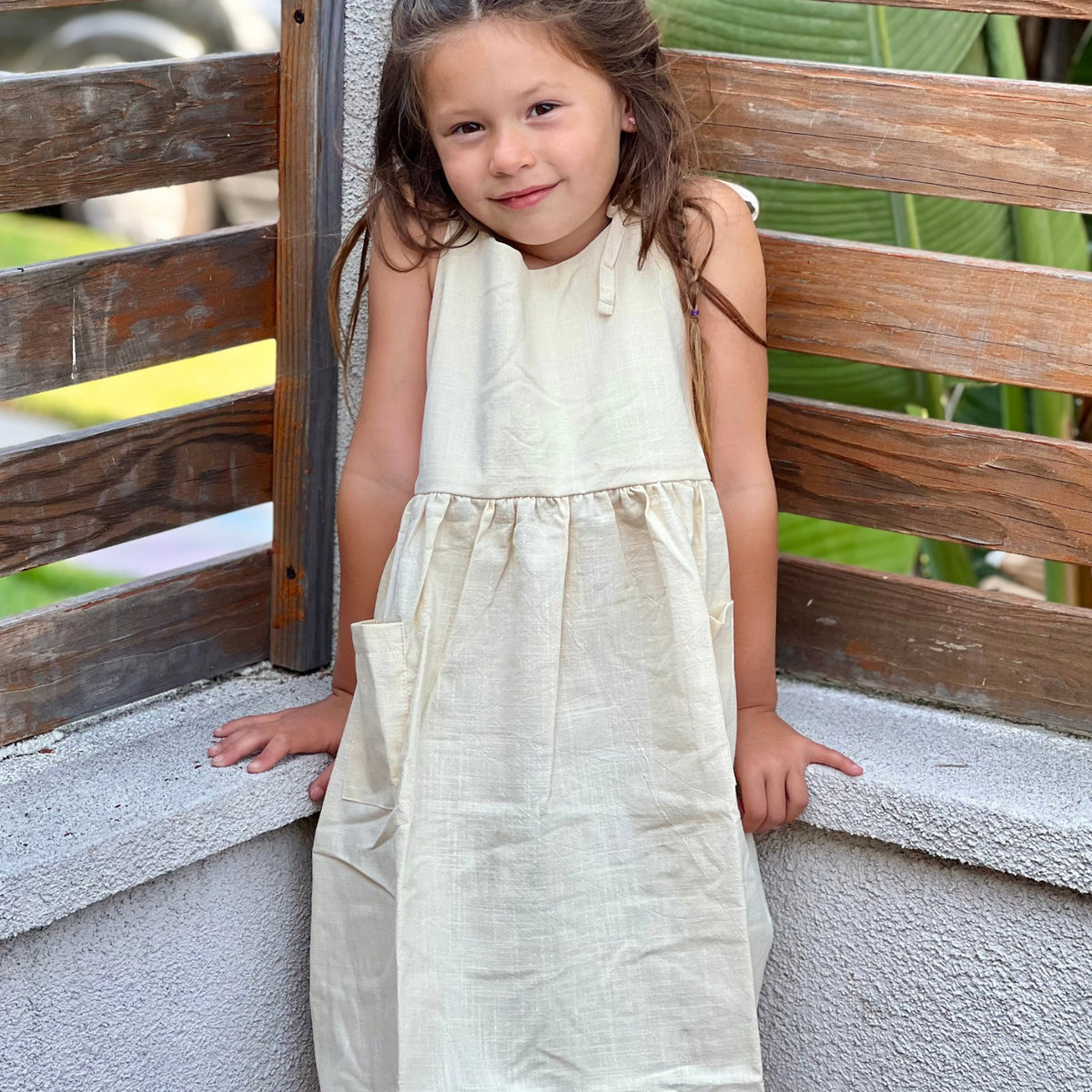 Seabreeze Dress - Light Beige
