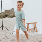 Load image into Gallery viewer, Play Romper - Pacific Blue Rivi &amp; Kin 
