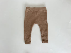Knit Long Sleeve & Legging Set - Tan