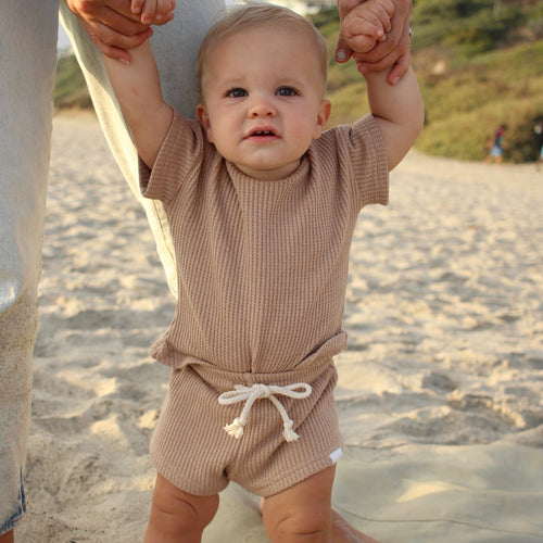 Waffle Play Set - Cliffs SHIRT, SET Rivi & Kin 6 MONTHS 